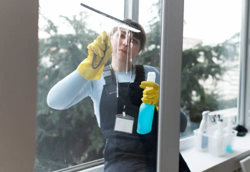 Nettoyage de vitres intérieures et extérieures à Guignen